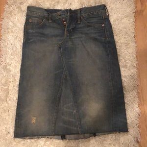 Gap 1969 Denim skirt as 2